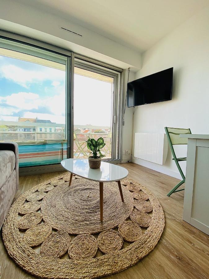Vue Mer Et Garage Prive, Studio Balcon Plein Sud Wimereux Exterior photo